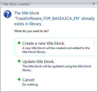  Creating a new title block in elecworks