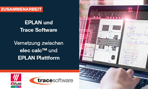EPLAN und Trace Software - Vernetzung zwischen elec calc™ und EPLAN Plattform