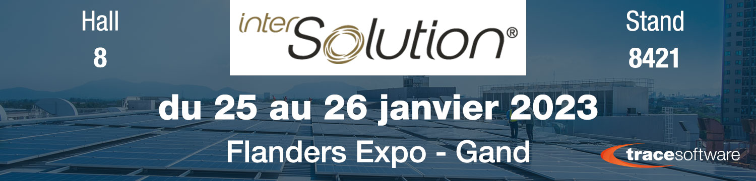 Trace Software participe au salon InterSolution 2023 à Gand