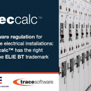 Software regulation for Low Voltage electrical installations: elec calc™ now has the right to use the ELIE BT trademark