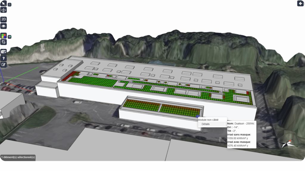 installation photovoltaïque C&I archelios PRO