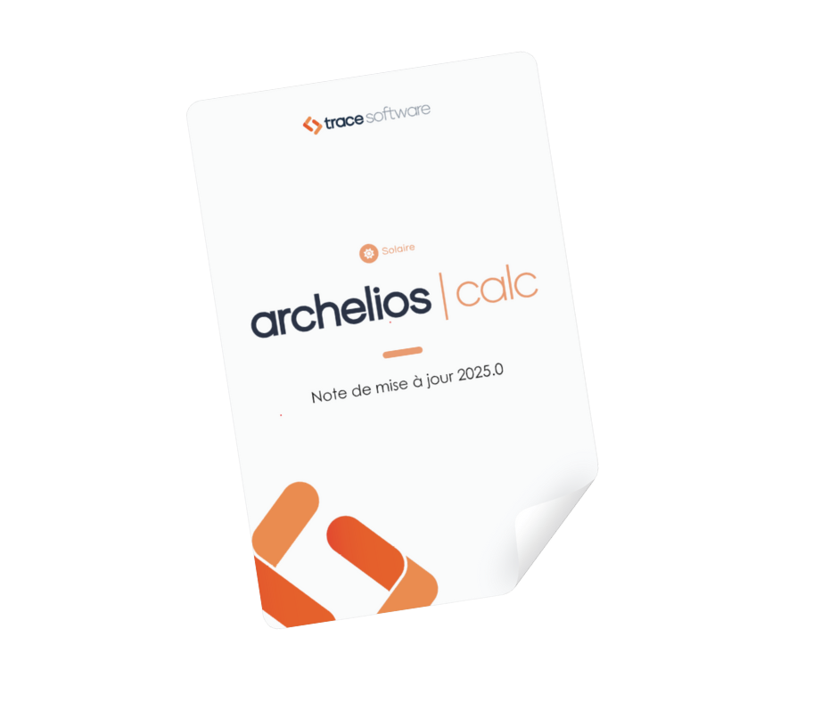 Note de mise à jour archelios CALC 2025.0