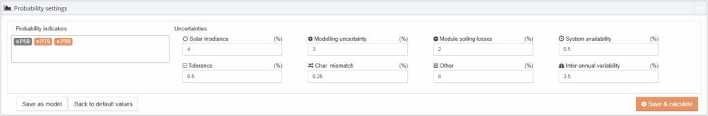 probability indicators